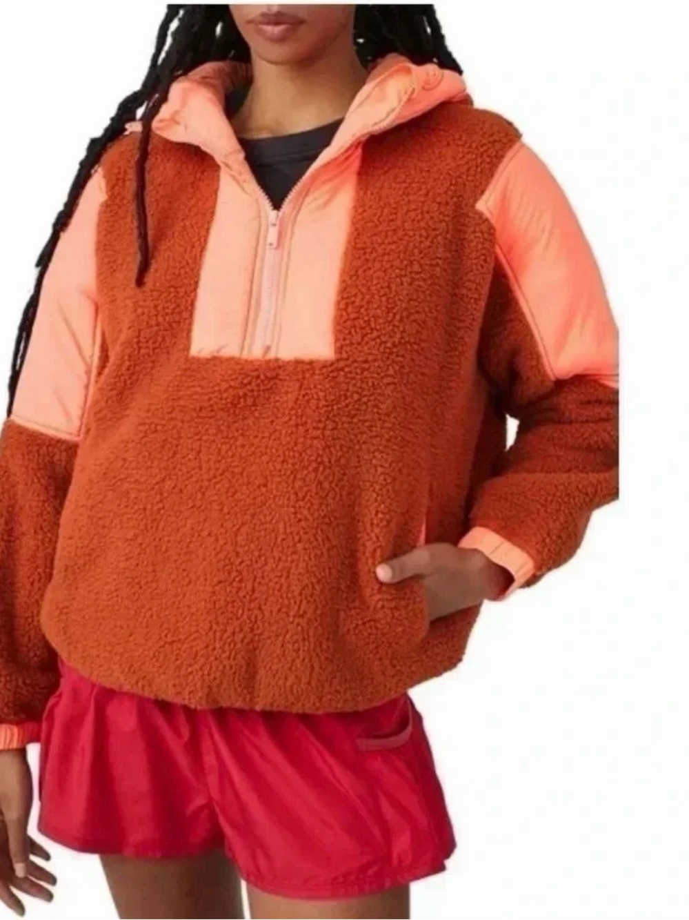 Free People FP Movement Lead the Pack Fleece Pullover